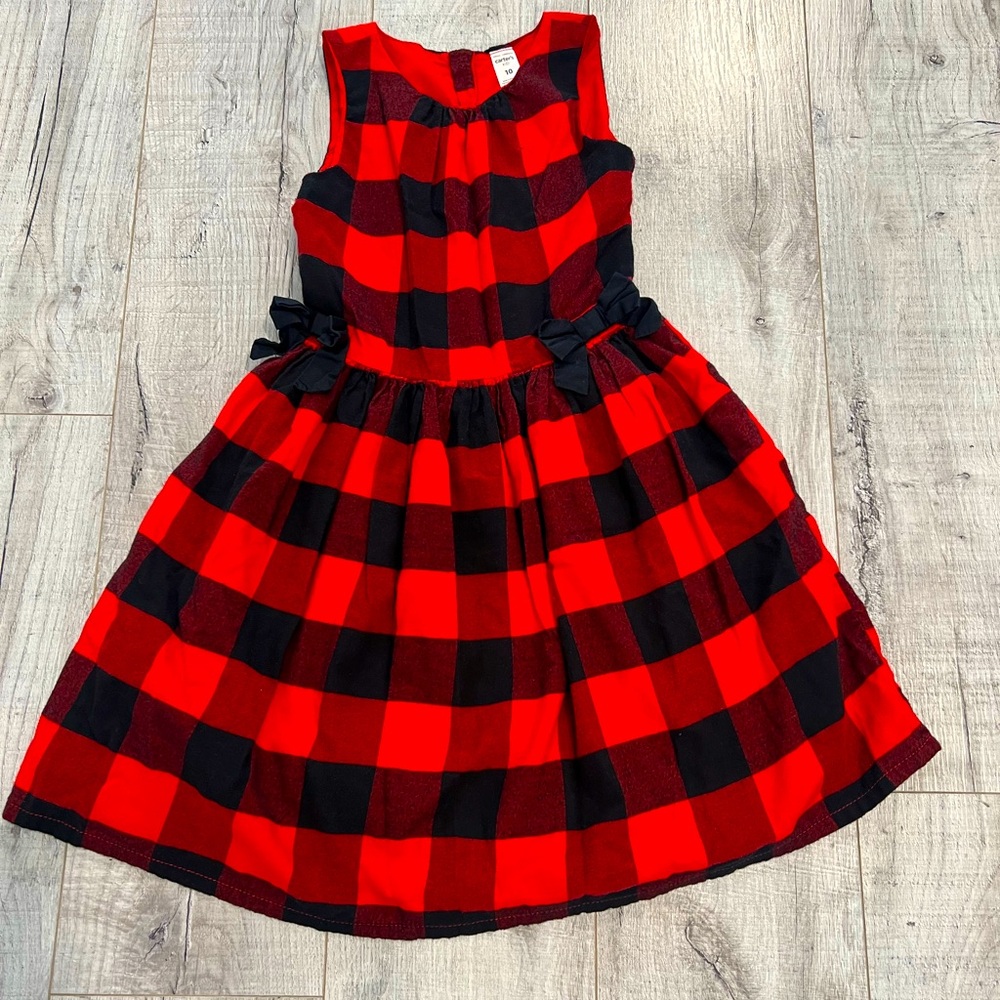 Carter’s Buffalo Plaid Dress | Size 10